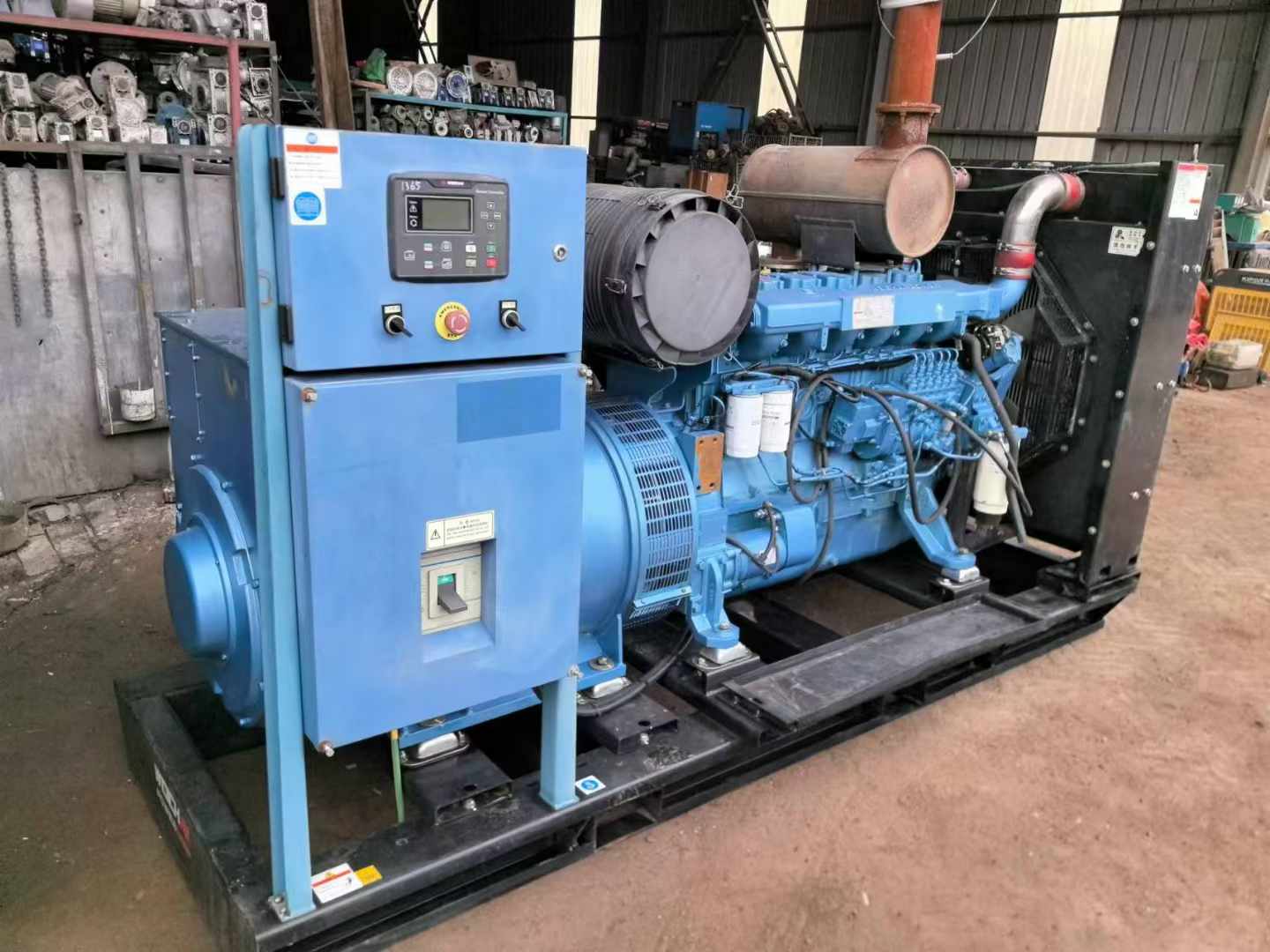 梁园500kW 柴油发电机组可带动设备功率的计算公式是什么？